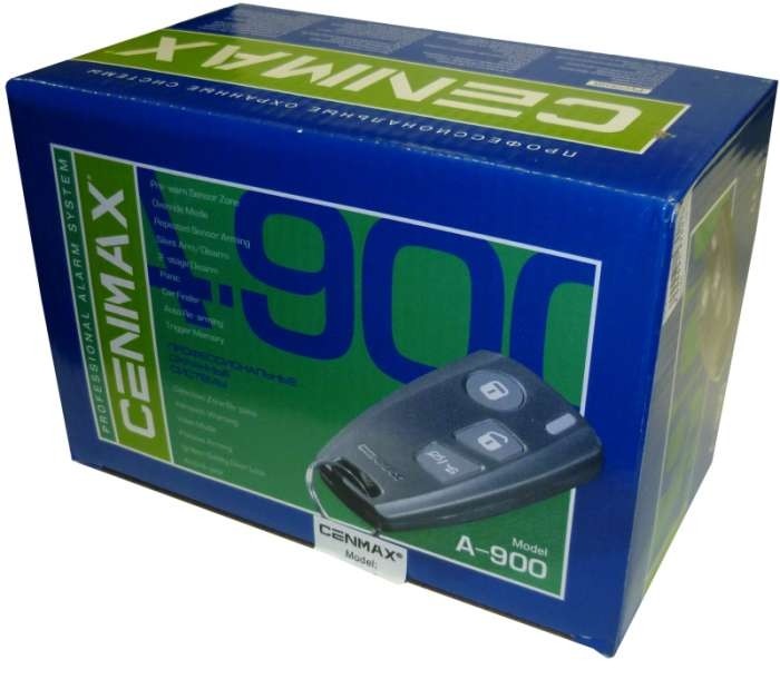 сигнализация cenmax a-900
