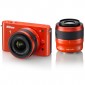 NIKON 1 J2 Orange Kit + 10-30mm + 30-110mm