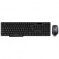 Oklick 200 M Wireless Keyboard & Optical Mouse Black USB ()