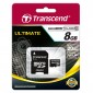 Transcend MicroSDHC 8 Gb class 10