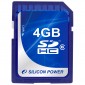 Silicon Power SDHC - 4Gb class 6