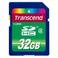 Transcend SDHC -32Gb class 4