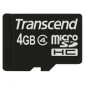 Transcend Micro-SDHC 4 Gb class 4